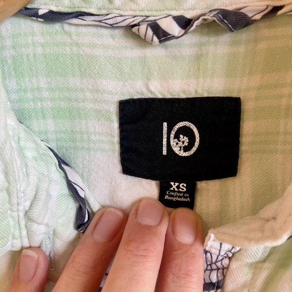 TenTree Cotton Light Weight button up Shirt - Picture 3 of 6